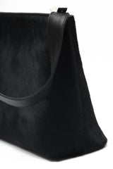Kate Oversize Clutch Pony Black