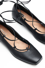 Leather Ballet Flats