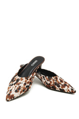 Pony Pointed Mule