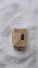 Teddy Pouch Beige