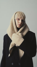 Teddy Headscarf Beige