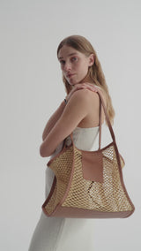 Mesh Bag Caramel