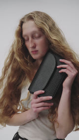 Snake-Efect Mini Gondola Bag