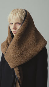Teddy Headscarf Caramel