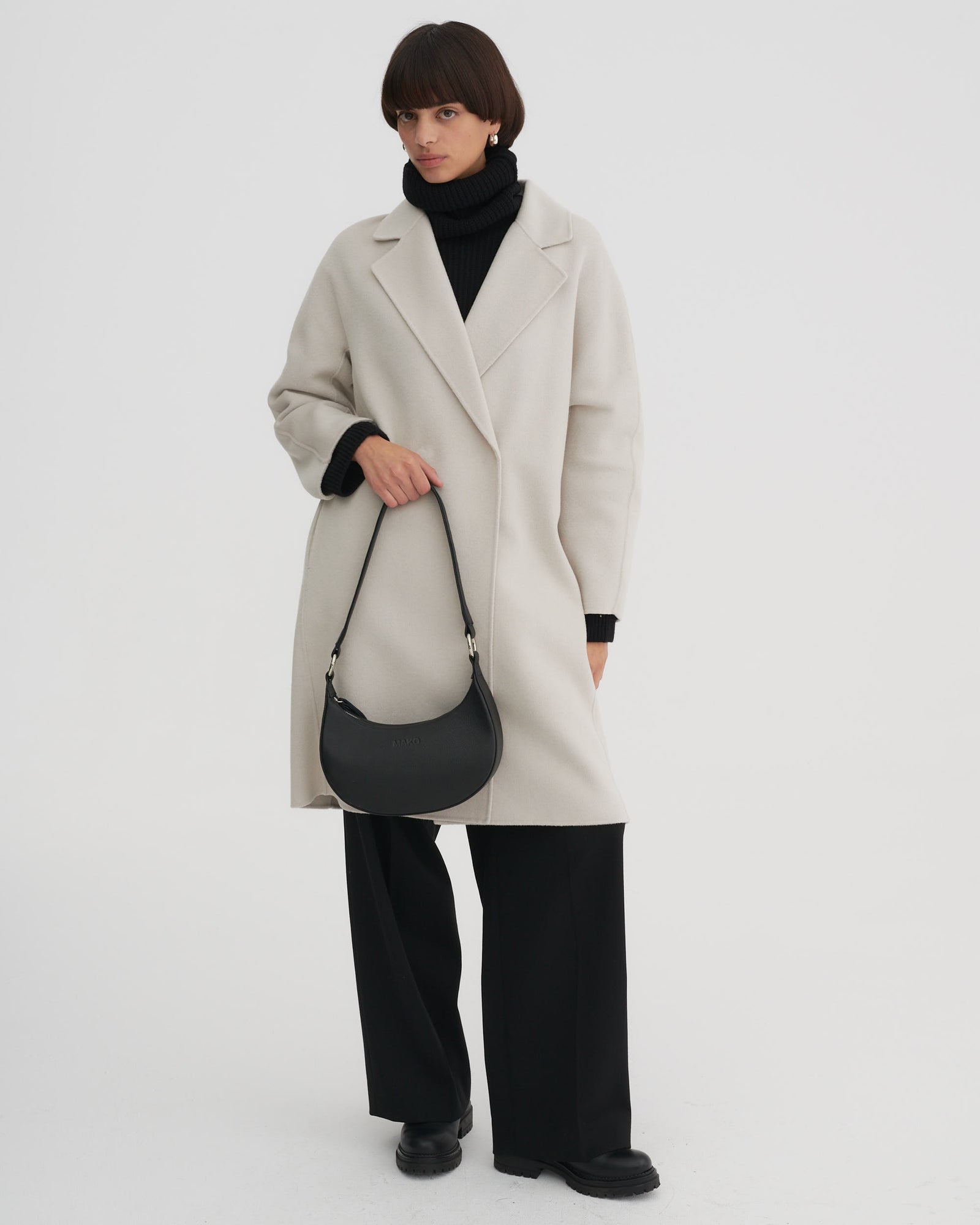 ★SOMEWHERE BUTTER.★ baguette bag matt black Baguette Black – MAKO STORE