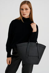 Woven Basket Black