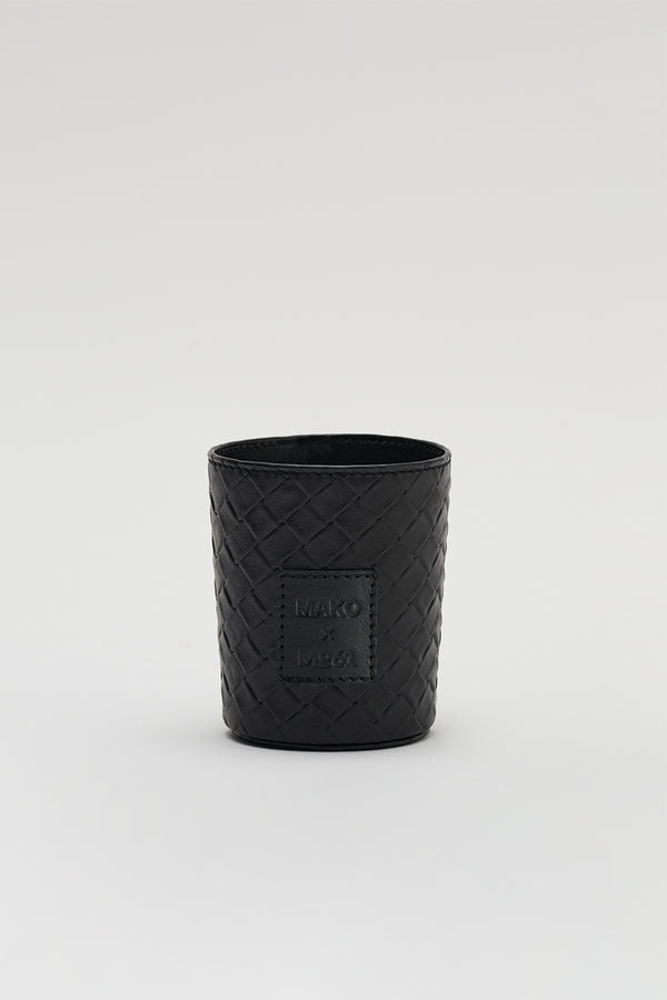 Leather Cup Container